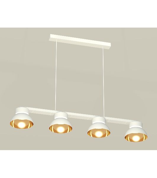 Светильник Ambrella light XB9151101/4 SWH/PYG/CL белый песок/золото желтое полированное/прозрачный GX53 (C9151, N8144)