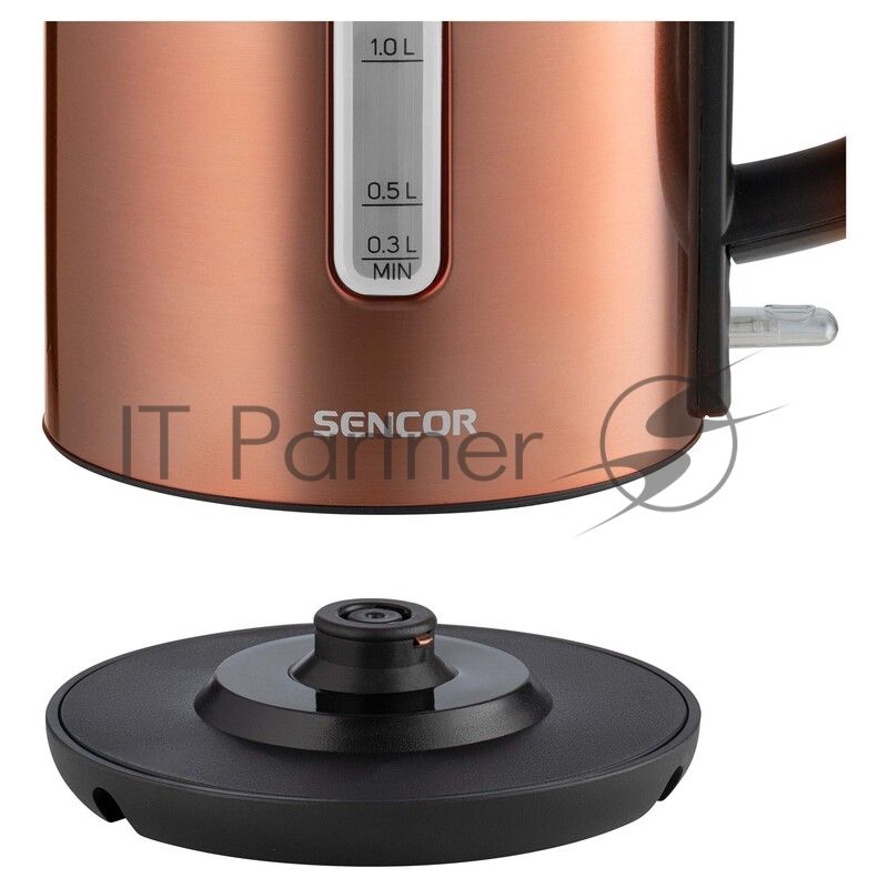 Чайник электрический Sencor SWK 7002CO 1.7 л, 2200 Вт, коричневый