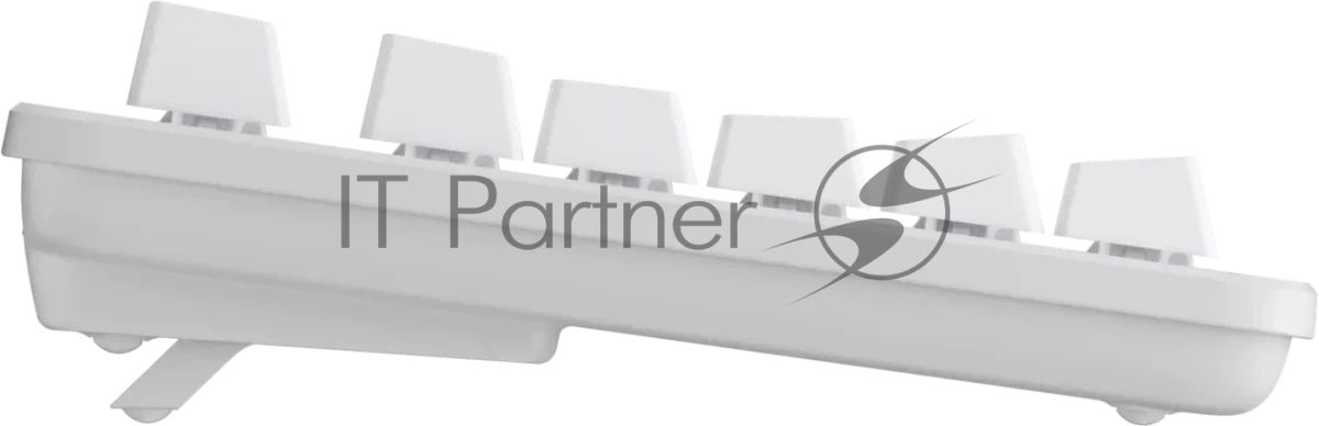 Клавиатура Logitech K868 гибридная, USB Type-A, Bluetooth, радиоканал, белый