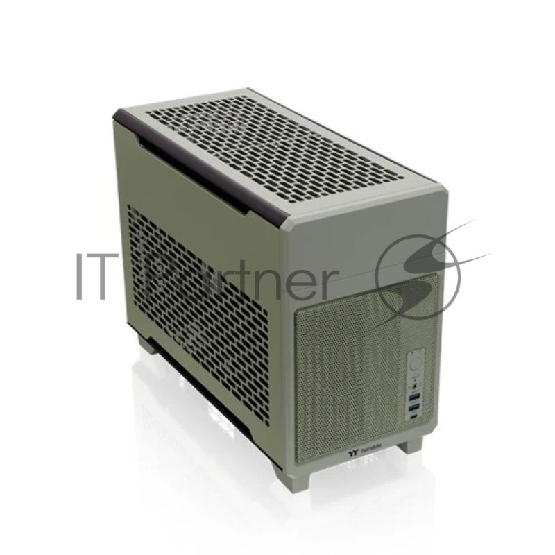 Корпус Thermaltake TR100,без БП, SFF, зеленый, 0, 8x140mm 2x200mm