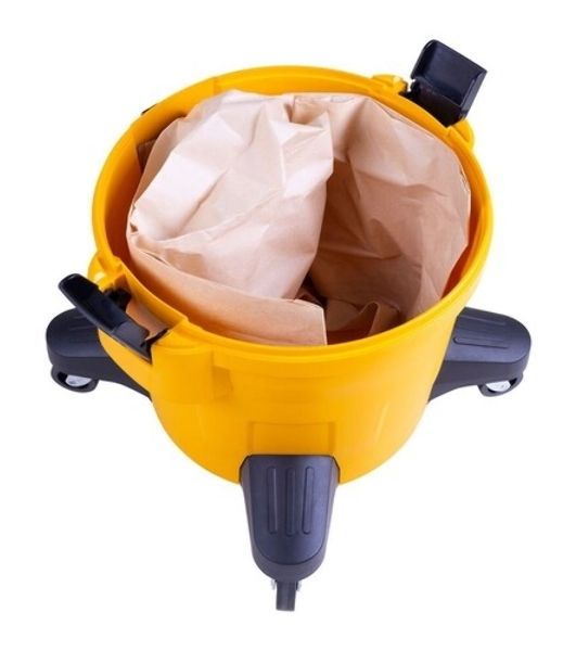 Строительный пылесос DeWalt DXV34PTA 1200Вт (уборка: сухая/влажная) желтый