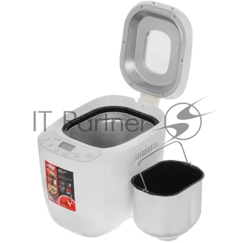 Хлебопечка Mystery MBM-1211 белый, 650 Вт, программ - 12 шт, вес выпечки - 1 кг