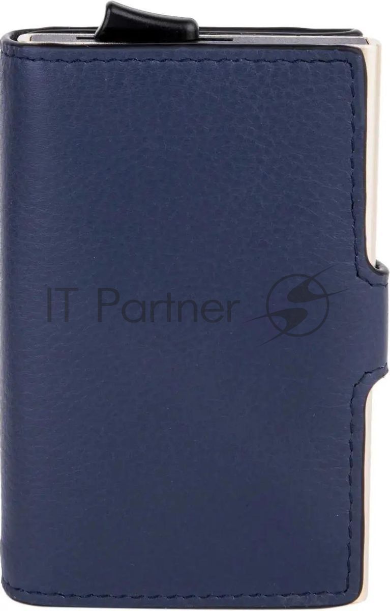 Картхолдер Piquadro Lyra PP5649W92R/BLU4 синий, натуральная кожа