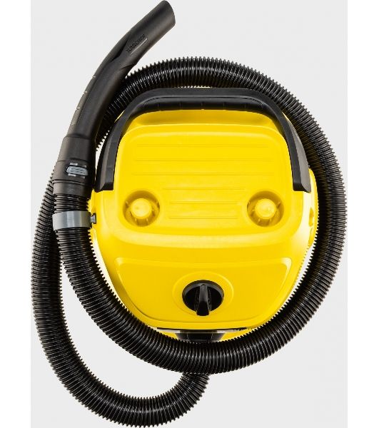 Строительный пылесос Karcher WD 3 S V-17/4/20 желтый, 1000 Вт, уборка сухая/сбор воды, пылесборник мешок/контейнер, 17 л