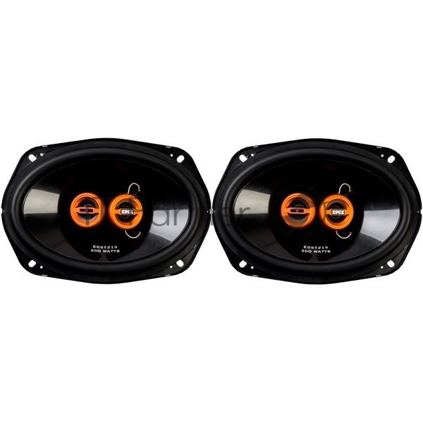 Автомобильная акустика EDGE EDST219-E6 двухполосная коаксиальная АС, типоразмер: овальный 15x23 см (6x9 дюйм.), номинальная мощность 100 Вт, максимальная мощность 200 Вт, диапазон частот 45 - 20000 Гц