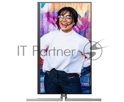 Монитор 31.5" AOC U32U3CV IPS 3840x2160, 60 Гц, 4 мс, 16:9, 400 кд/м², 2xHDMI 2.0, DP 1.4, USB-C, 3.5 Jack, USB Hub (4x USB 3.2), динамики (2x3 Вт), HDR10, Adaptive-Sync, черный