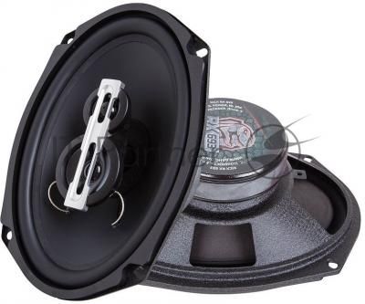 Колонки автомобильные Kicx RX 693 4Ом 15x23см (6x9дюйм) (ком.:2кол.) коаксиальные трехполосные