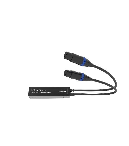 Конвертер Infobit iTrans DX-T-22 аналоговый аудио энкодер (Tx) с PoE: 1xRJ45(Dante); 2хXLR(F) (2 канала IN). 44.1, 48, 96 kHz (24 bit). ПО Dante Controller (платная лицензия)