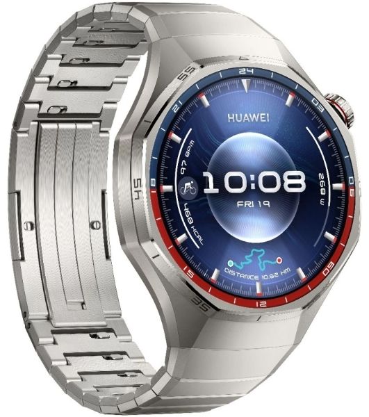 Умные часы HUAWEI Watch GT 6 Pro ATM-B29, 1.47" AMOLED, Wi‑Fi, Bluetooth, NFC, 5 ATM/IP69, титан