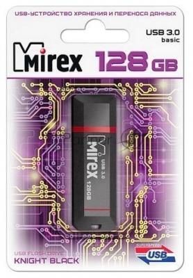 Флеш диск 128GB Mirex Knight, USB 3.0, Черный