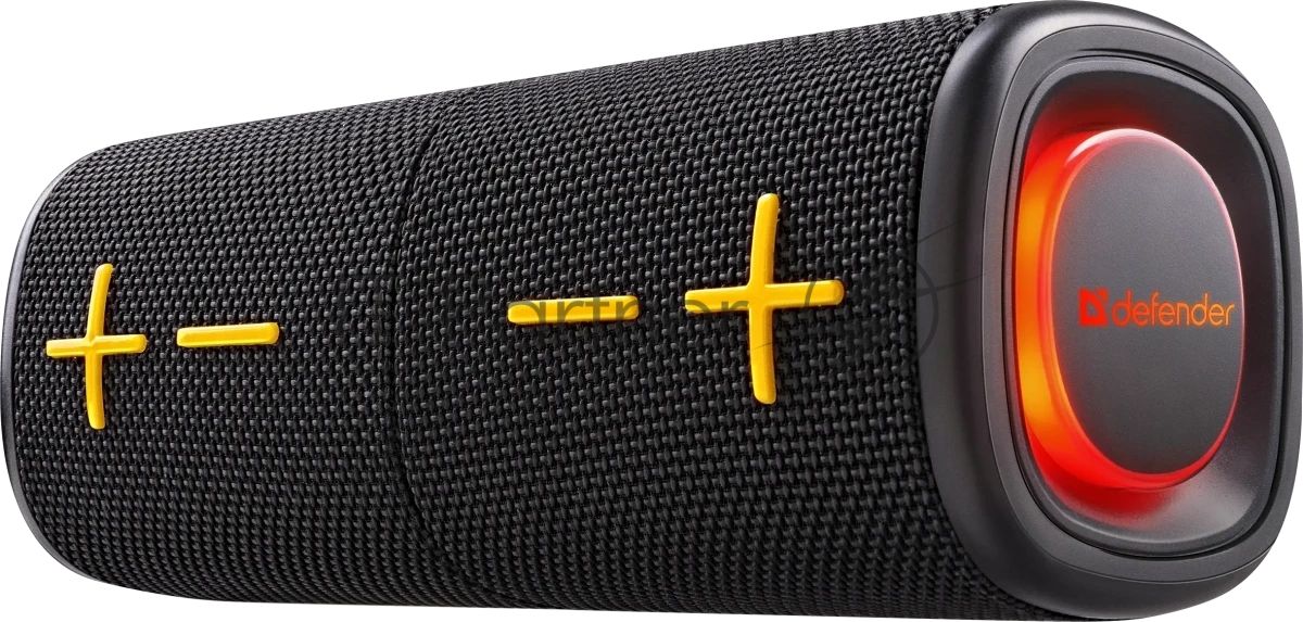 Колонка портативная Defender Union black (20Вт, 2.0 стерео, Bluetooth, питание от аккумулятора)