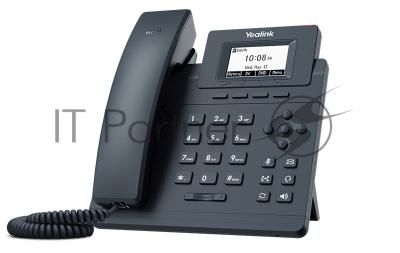 YEALINK SIP-T30P, 1 аккаунт, 2.3" LCD-экран 132х64, PoE, шт. БП в комплекте