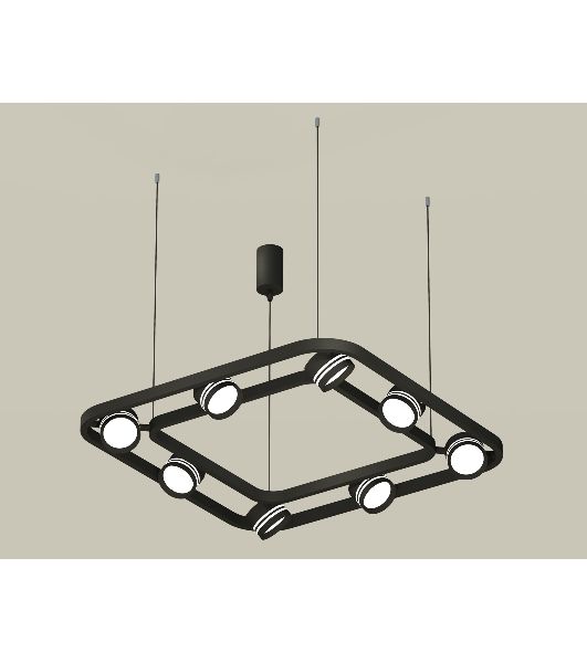 Светильник Ambrella light XB9182153/8 SBK/FR черный песок/белый матовый GX53 (C9182, N8478)
