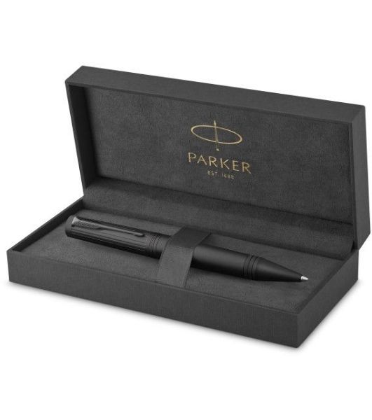 Ручка шариковая Parker Ingenuity Core K570 (2182016) Black BT, M, черные чернила, подарочная коробка