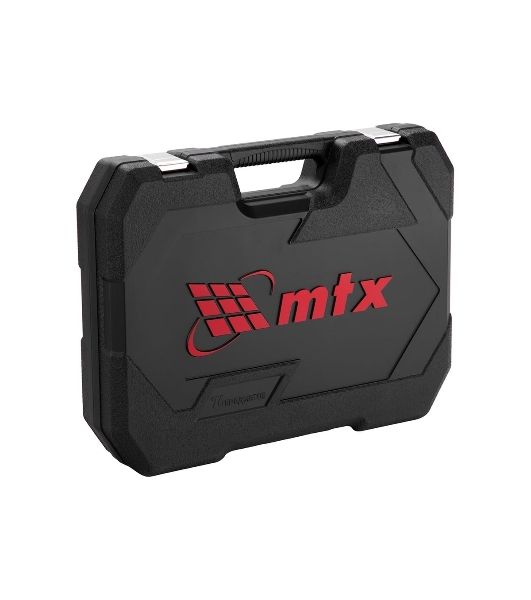 Набор инструментов, 1/2", 1/4", пластиковый кейс 76 предметов MTX