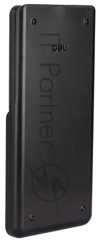 Калькулятор научный Deli ED82ES черный 10+2-разр.