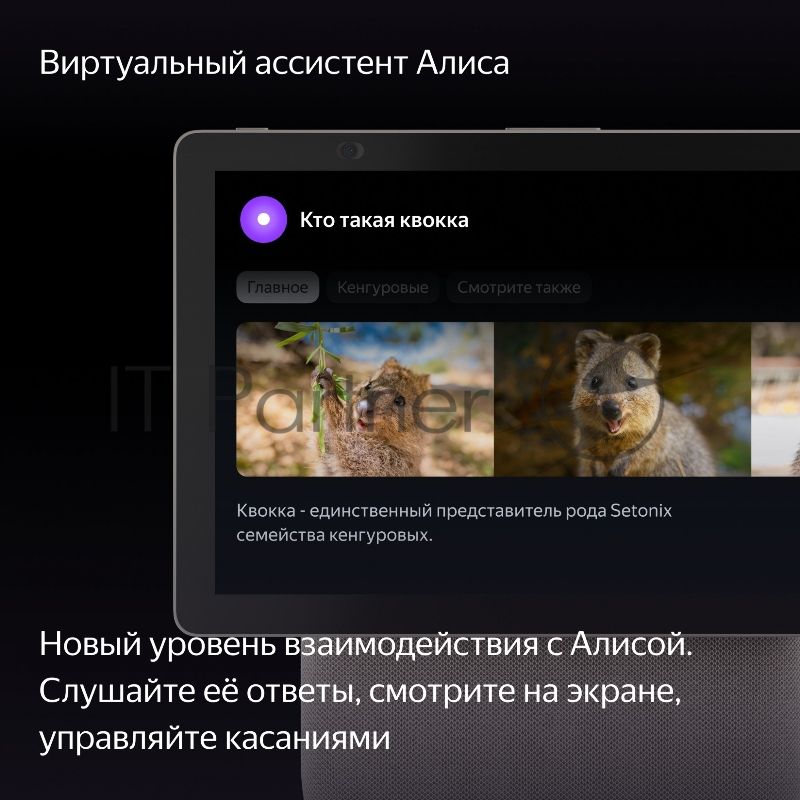 Умная колонка Яндекс Станция Дуо Макс, 60Вт, с экраном, 2 динамика, часы, камера, Wi-Fi, Bluetooth 5.2, Zigbee, Алиса, бежевый