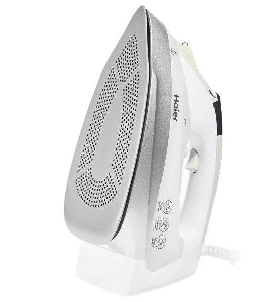 Утюг Haier HI-601 белый, 3100 Вт, 60 г/мин, 200 мл