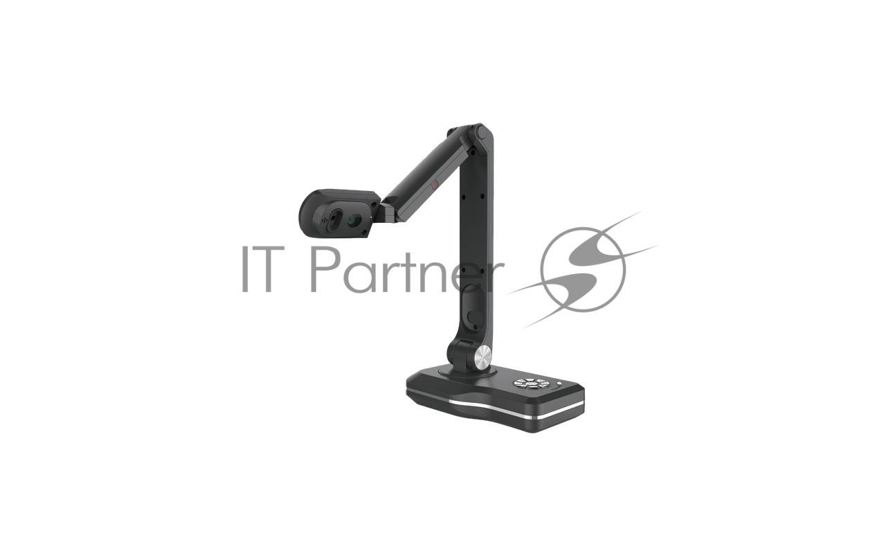 Документ-камера IQBoard [IQView E3511] 5 мегапикселей (разрешение 2592x1944), 100 digital zoom, интерфейсы: HDMI, VGA, USB 2.0, слот для SD card, светодиодная подсветка, A3, встроенное программное обеспечение без установки на ПК