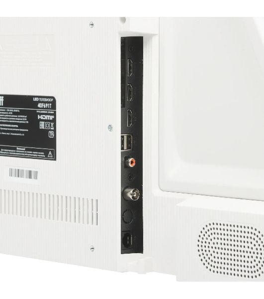 Телевизор LEFF 40" 40F691T белый DLED FHD 60Hz Салют