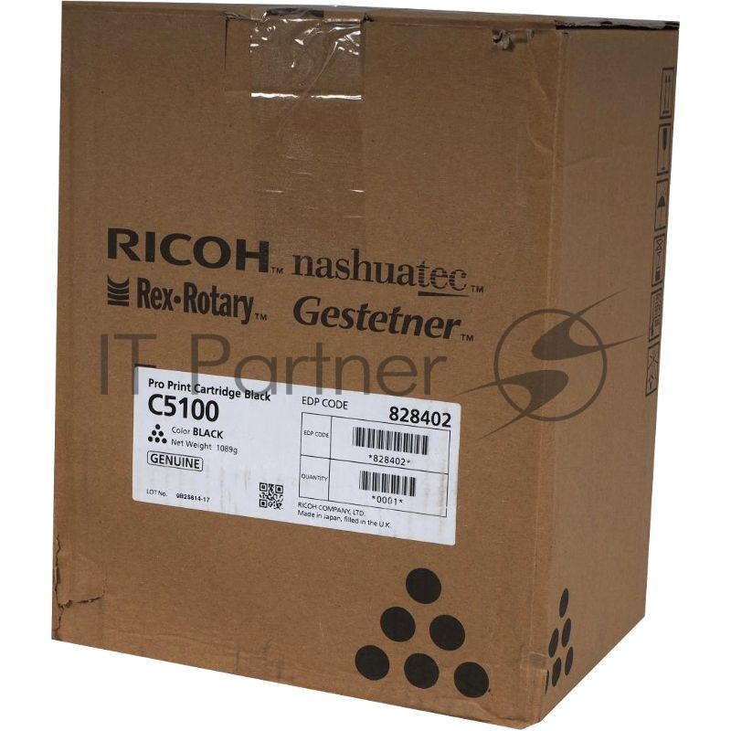 Тонер Ricoh черный Type C5100