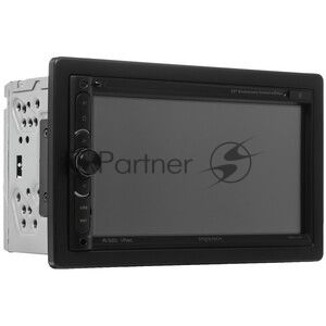 Автомагнитола Prology MPV-320, 2 DIN, 6.9", Bluetooth, USB Type-A, AUX, пульт ДУ