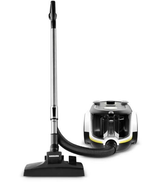 Пылесос Karcher VCC 4 CycloneX белый/черный, 800 Вт, уборка сухая, пылесборник контейнер 1,5 л