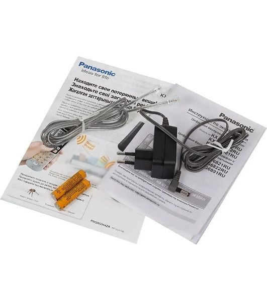 Телефон беспроводной (DECT) Panasonic KX-TG6811RUM (серебристый) Беспроводной DECT,40 мелодий,телефонный справочник 120 зап.