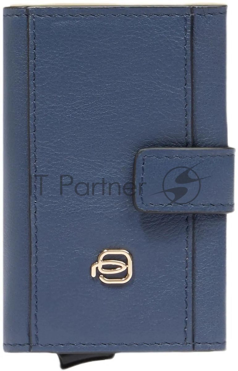 Картхолдер Piquadro Lyra PP5649W92R/BLU4 синий, натуральная кожа