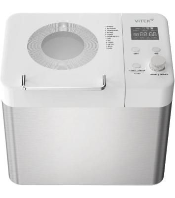 Хлебопечка Vitek VT-BM1302 белый, 650 Вт, 0.9 кг, 12 программ