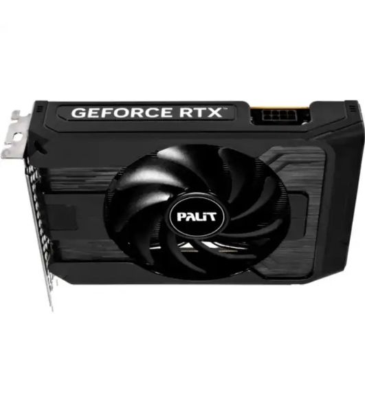 Видеокарта Palit GeForce RTX 5050 StormX, NVIDIA RTX 5050, 8 ГБ GDDR6, 128 бит, PCI-e 5.0, 1xHDMI, 3xDP, 2572 МГц