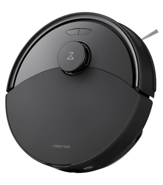Робот-пылесос Roborock Q8 Max Pro Plus черный, 5200 мАч Li-ion, уборка сухая/влажная, пылесборник контейнер 0,5 л
