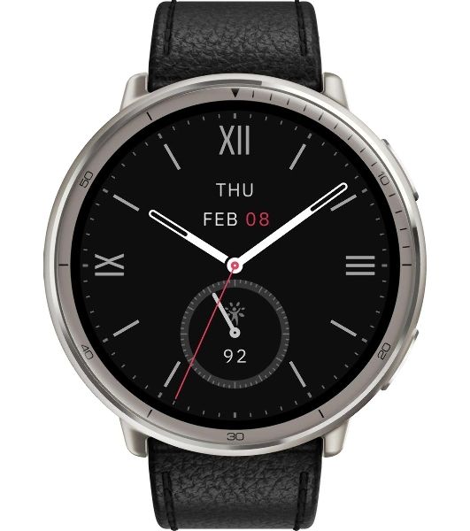 Умные часы Amazfit Active 2R Premium A2437, 1.32" AMOLED, Bluetooth, 5ATM, серебристый