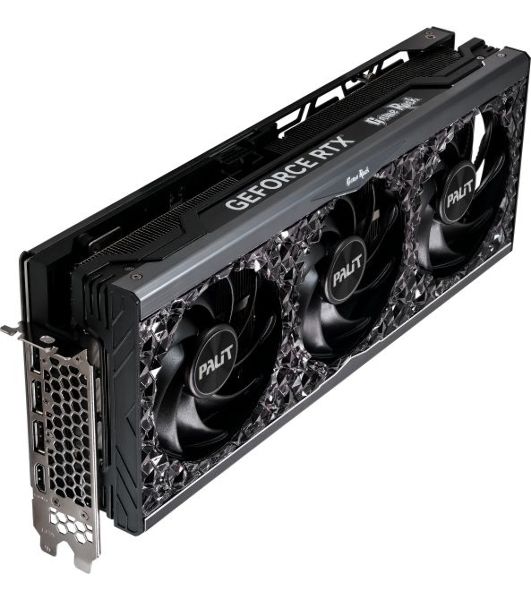 Видеокарта Palit RTX4070Ti GAMEROCK 12Gb 192 GDDR6X 2310/21000 HDMIx1 DPx3 HDCP Ret