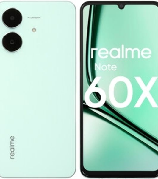 Смартфон Realme Note 60х RMX3938 3/64Gb, зеленый