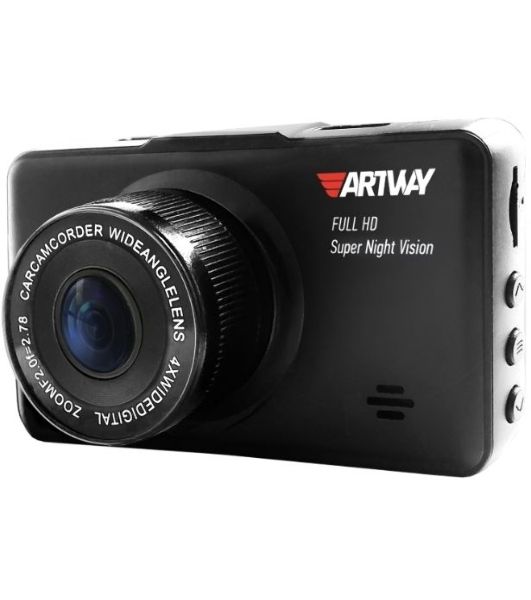 Видеорегистратор Artway AV-396 Super Night Vision, 1920x1080, 3", G-сенсор, датчик движения