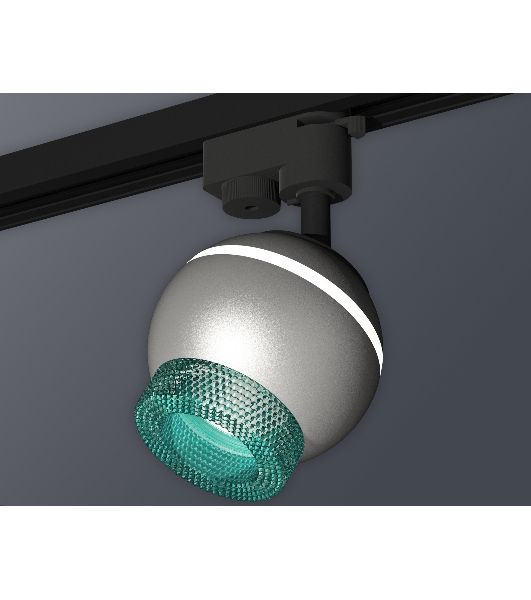 Светильник Ambrella light XT1103041 SSL/BL серебро песок/голубой MR16 GU5.3 LED 3W 4200K (A2521, C1103, N7194)