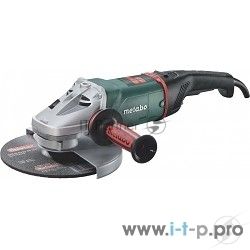 Шлифовальные машины Metabo WE 24-230 MVT 606469000 шлифмашина угловая { 2400вт, 230мм, защита,авибр,пов.рукоятка, 6600 об/мин, кейс, вес 5.8 кг }