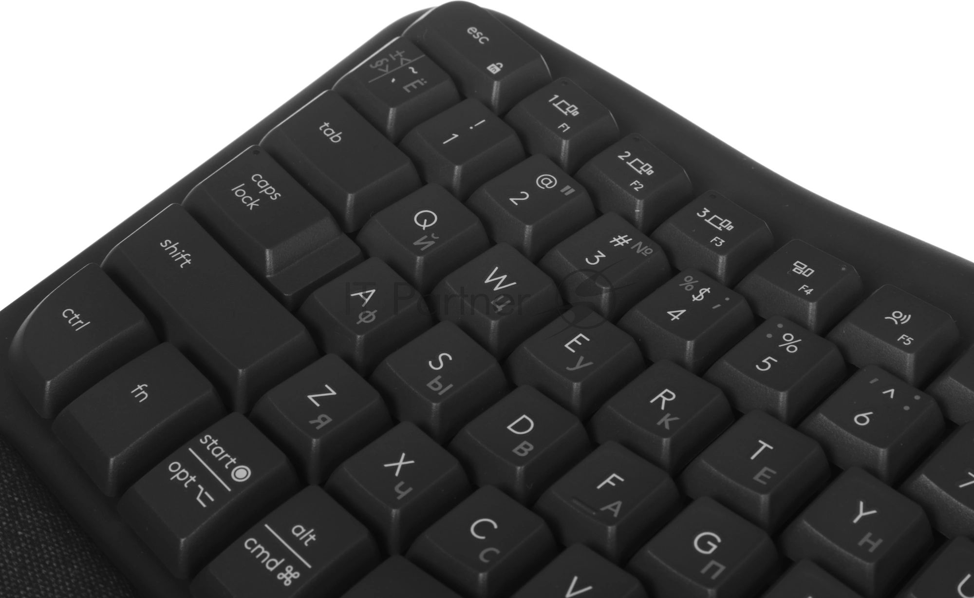 Клавиатура Logitech Wave Keys беспроводная, Bluetooth, радиоканал, серый