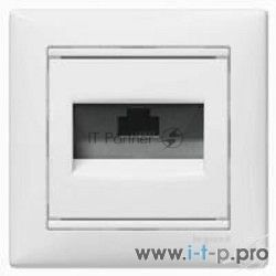 Компьютерная розетка Legrand Valena 774230, белая RJ45 5 кат UTP