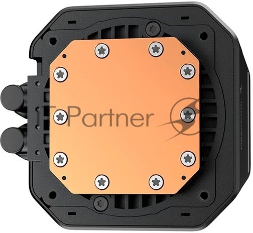 Кулер с водяным охлаждением Deepcool LM420 ARGB Soc-AM5/AM4/1200/1700/1851 черный 4-pin 25.2dB Al LCD 2176gr Ret (R-LM420-BKDMMC-1)