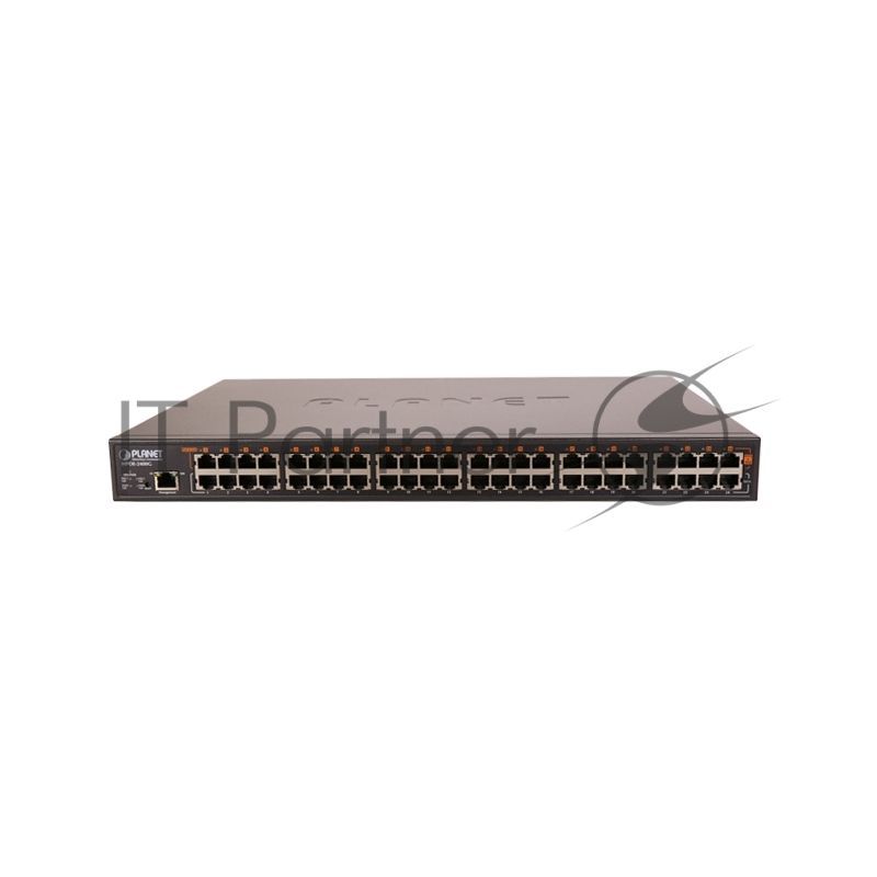 Управляемый хаб HPOE-2400G  PoE инжекторов, встроенный БП 24-Port 802.3at 30w Managed Gigabit High Power over Ethernet Injector Hub (full power - 720W)