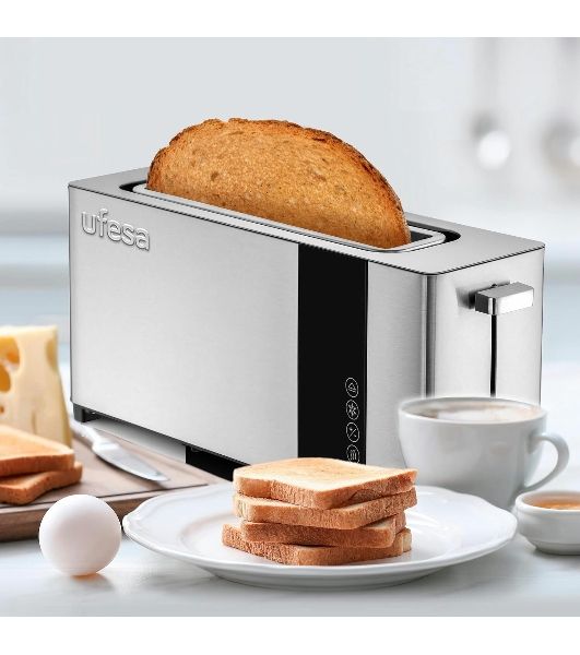 Тостер Ufesa Plus Delux нержавеющая сталь, 1050 Вт, 1 слот
