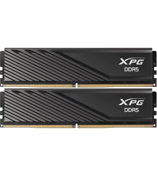 Оперативная память ADATA Lancer Blade, DDR5, 64GB (2x32GB), 5600 MHz, CL46, с радиатором, черный