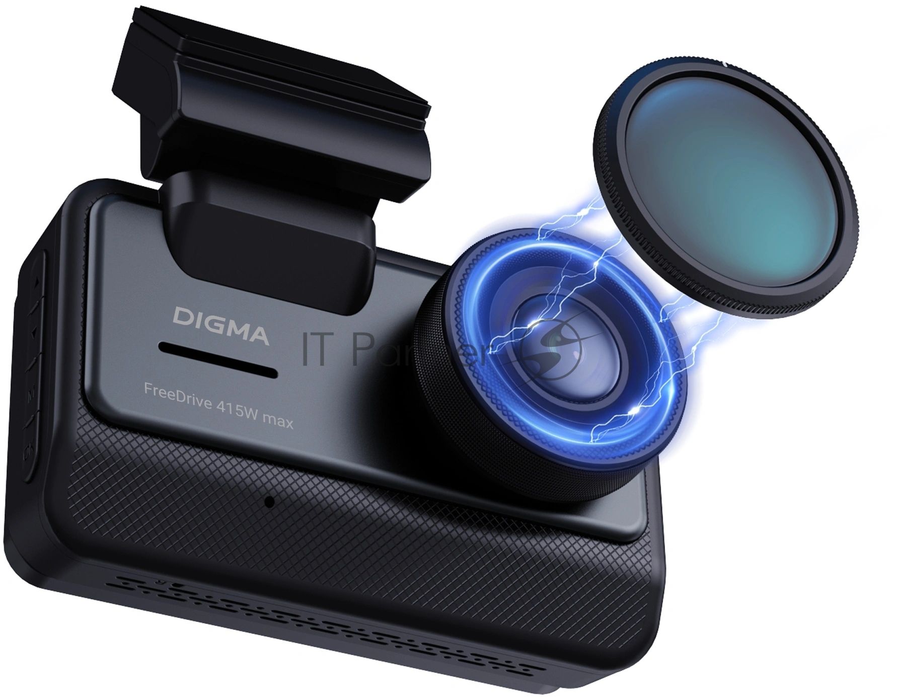 Видеорегистратор Digma FreeDrive 415W max черный 8Mpix 2160x3840 170гр. Allwinner