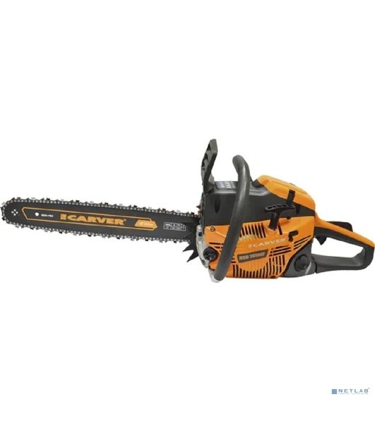 Пила бензиновая CARVER RSG 358MF [01.004.00060] (Металл.стартер, целлюлозный фильтр; 18", цепь PROFI 0,325-1,5-72зв.)