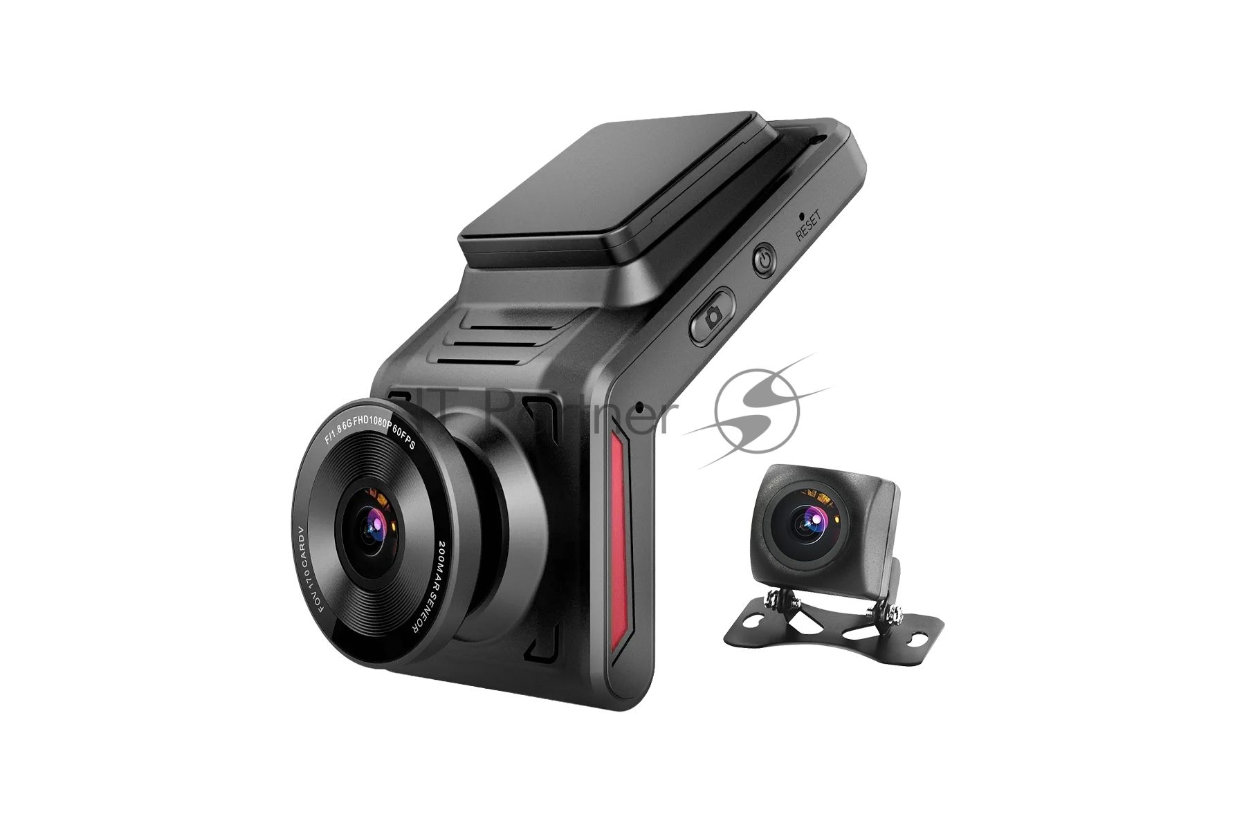 Видеорегистратор TrendVision Online Cloud 4G, 1920x1080, 2", с камерой заднего вида, GPS, Wi-Fi, Bluetooth, G-сенсор, датчик движения