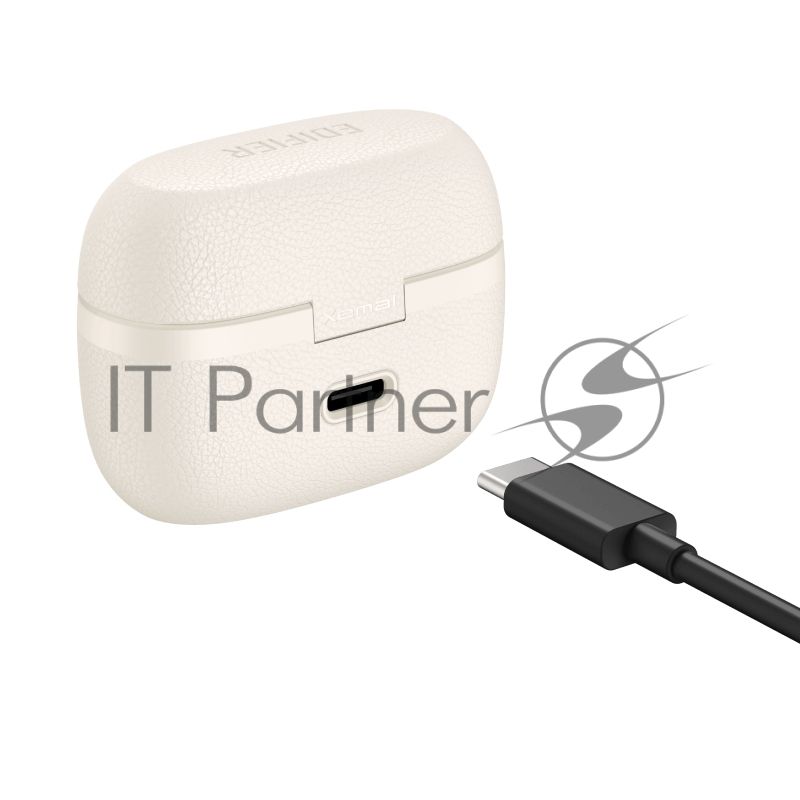 Наушники TWS Edifier X3 Pro слоновая кость, внутриканальные, Bluetooth, активное шумоподавление, до 7 ч