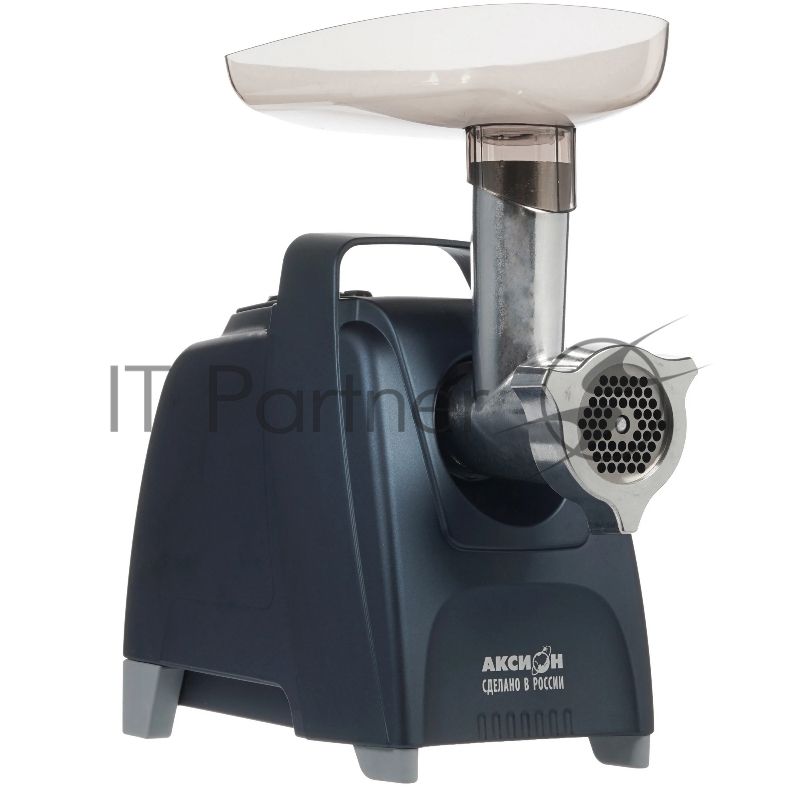 Мясорубка электрическая Аксион М 61.01 темно-синий, 2000 Вт