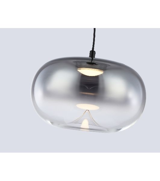 Подвесной светодиодный светильник Ambrella light LH11082 BK/SM черный/дымчатый 4W 3000K D180*130
